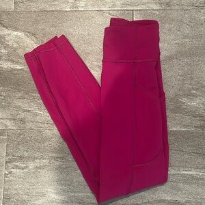 Sonic Pink HR Align Pocket Leggings